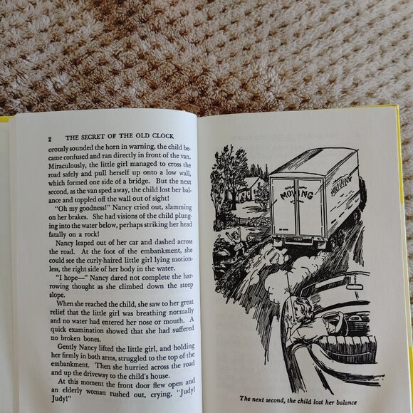 Nancy Drew Mystery Stories The Secret of the Old Clock by Carolyn Keene (Book) - Picture 13 of 16